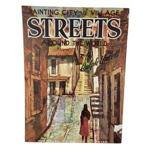 VTG Walter Foster Painting City & Village Streets Around The World Ralph Hulett